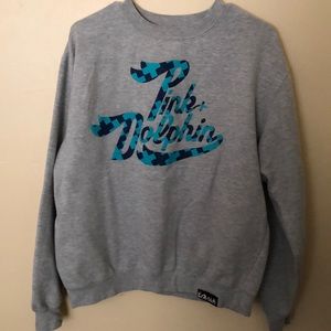 Pink dolphin sweater